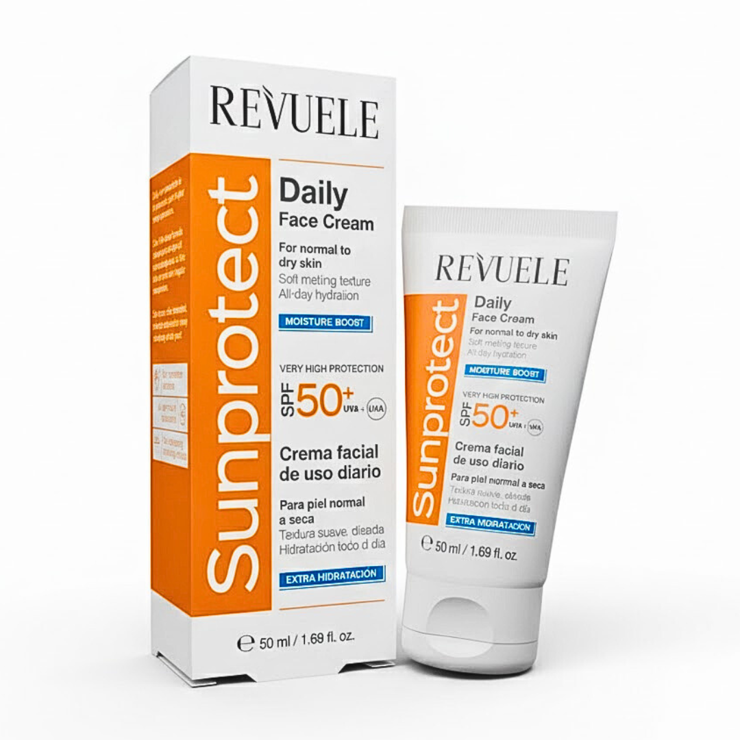 كريم الوجه اليومي ريفويل سانبروتيكت لتعزيز الترطيب بعامل حماية SPF50+ سعة 50 مل