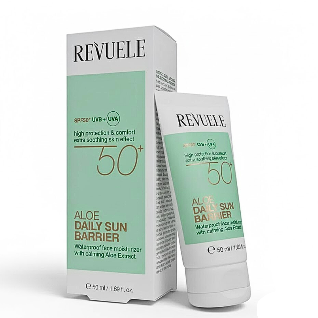 Revuele Aloe Daily Sun Barrier SPF50+ Crème Solaire Visage 50ml