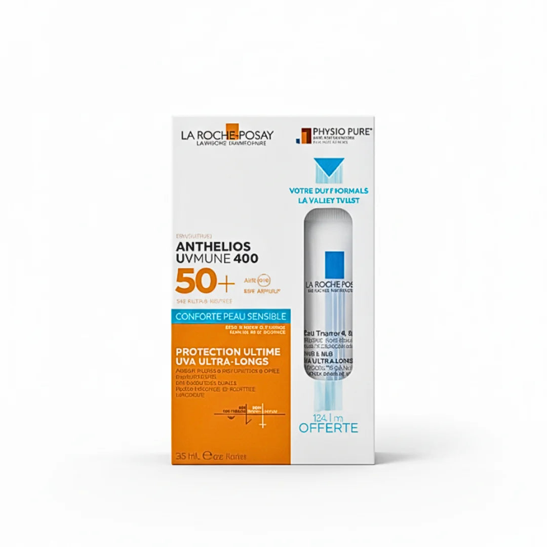 لاروش بوزيه أنثيليوس يوفي ميون 400 ديو SPF50+ واقي شمسي للجسم