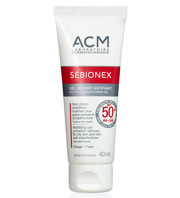 ACM Sébionex Gel SPF 50+ Matifiant Visage 40ml