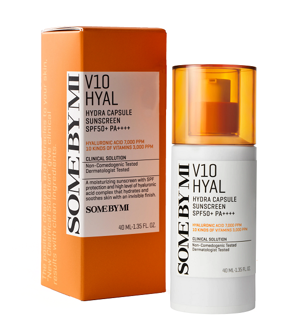Some By Mi V10 Hyal Hydra Capsule Sunscreen SPF50+ PA++++ 40ml