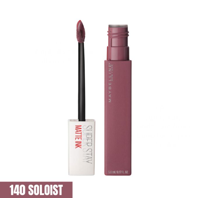 أحمر شفاه سائل مطفأ Maybelline Superstay Matte Ink Pinks 140 Soloist