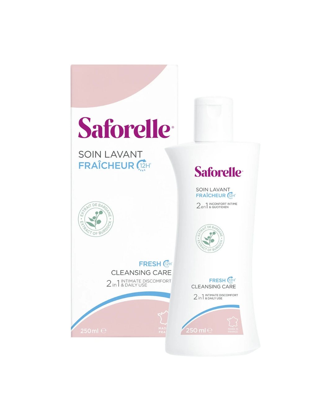 Saforelle Soin Lavant Fraîcheur 2en1 250ml
