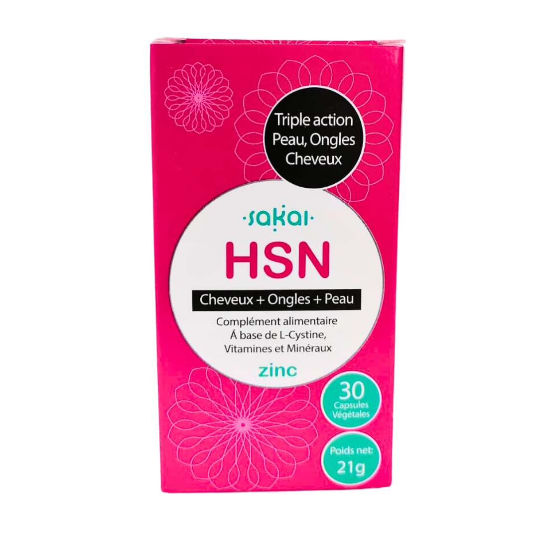HSN Sakal Fortification Cheveux Peau Ongles 30 Gélules