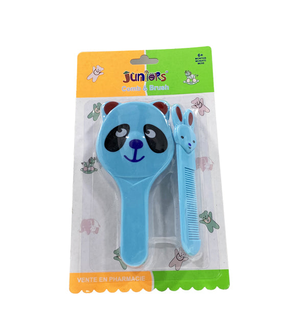 Juniors Set Brosse et Peigne Bébé Doux Chat