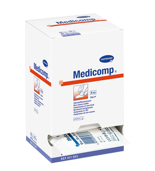 Hartmann Medicompresses 5x5 cm Compresses Stériles 100 unités