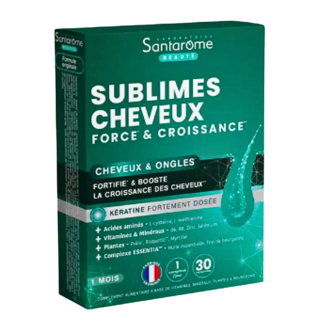 Santarome Sublimes Cheveux Ongles 30 كبسولة