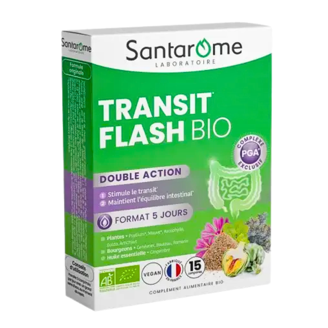 Santarome Transit Intestinal 15 Capsules Confort Digestif