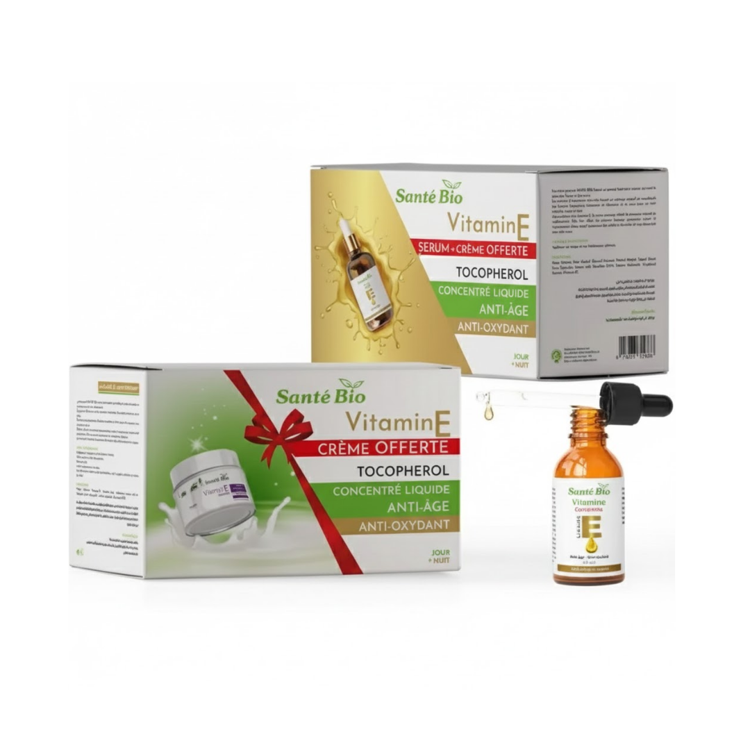SANTE BIO Pack Vitamine E Sérum Concentré + Crème