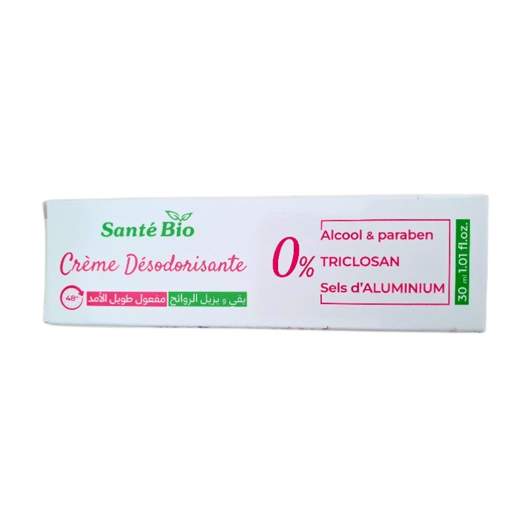 SANTE BIO Crème Désodorisante 48h 30ml