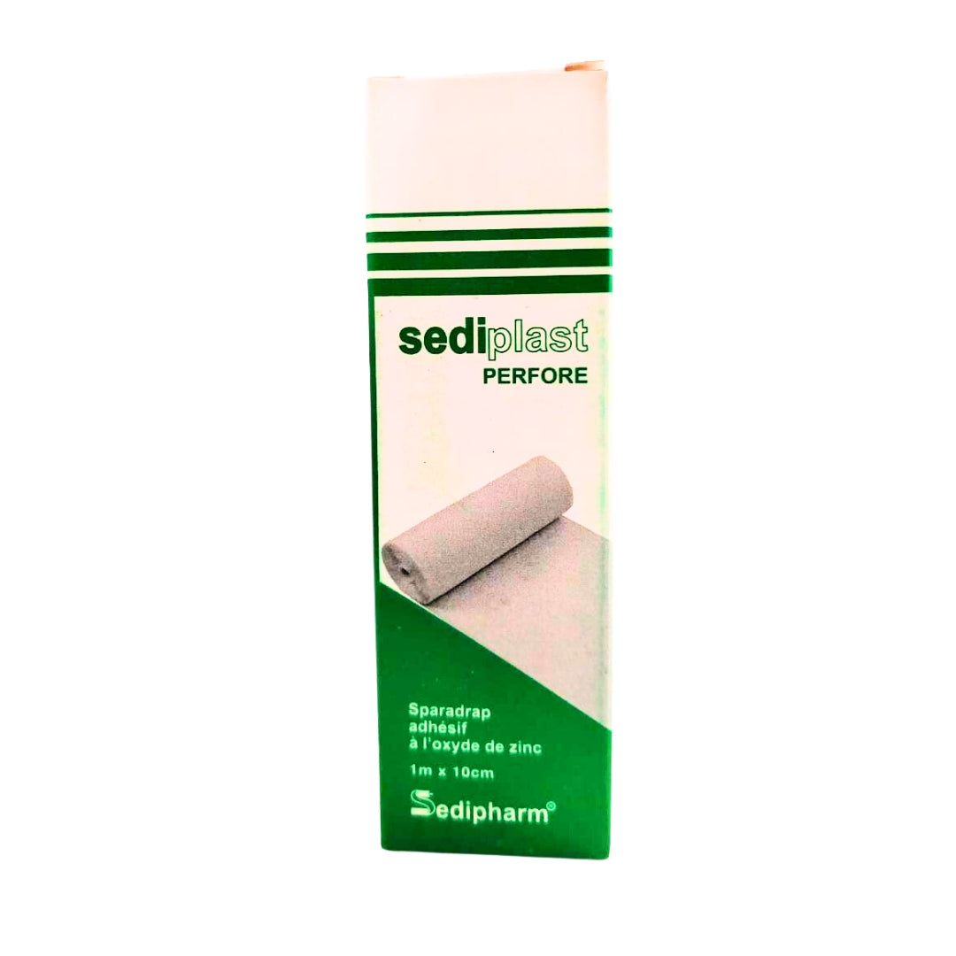 Sedisol Sediplast Sparadrap Perforé Blanc 1m x 10cm