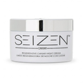 Seizen Caviar Crème de Nuit Régénérante 50 ml, pot blanc couvercle argenté