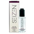 Seizen Hyaluronic Serum 30 ml, flacon compte-gouttes et boîte blanche et prune