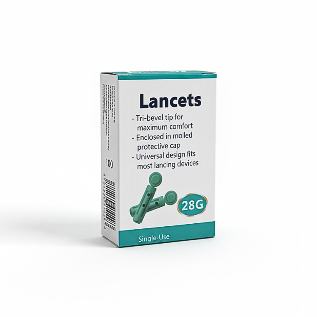 Sejoy إبر وخز معقمة، علبة من 50 قطعة