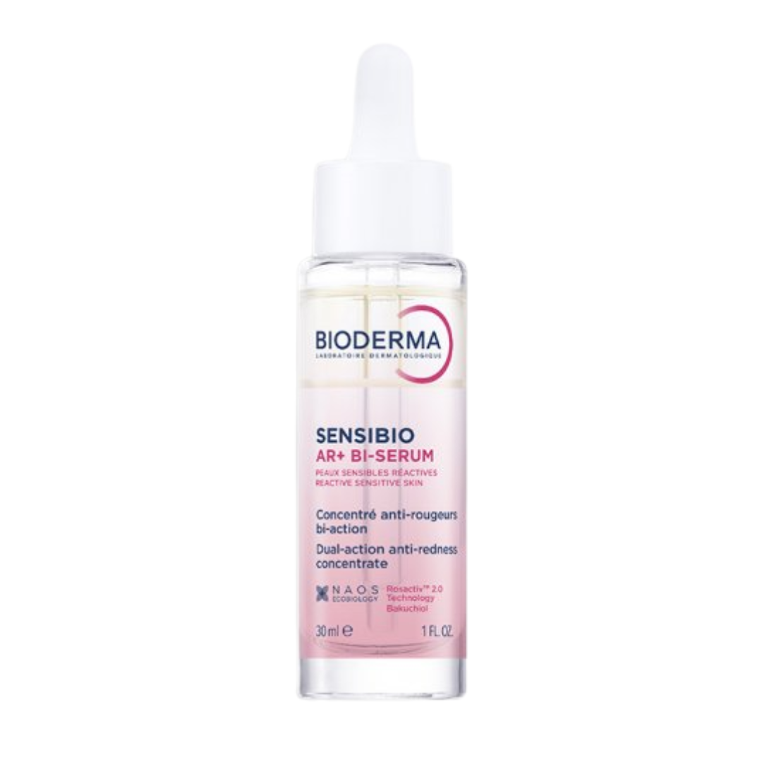 Bioderma Sensibio AR+ BI Sérum 30ml — apaise les rougeurs des peaux sensibles au Maroc