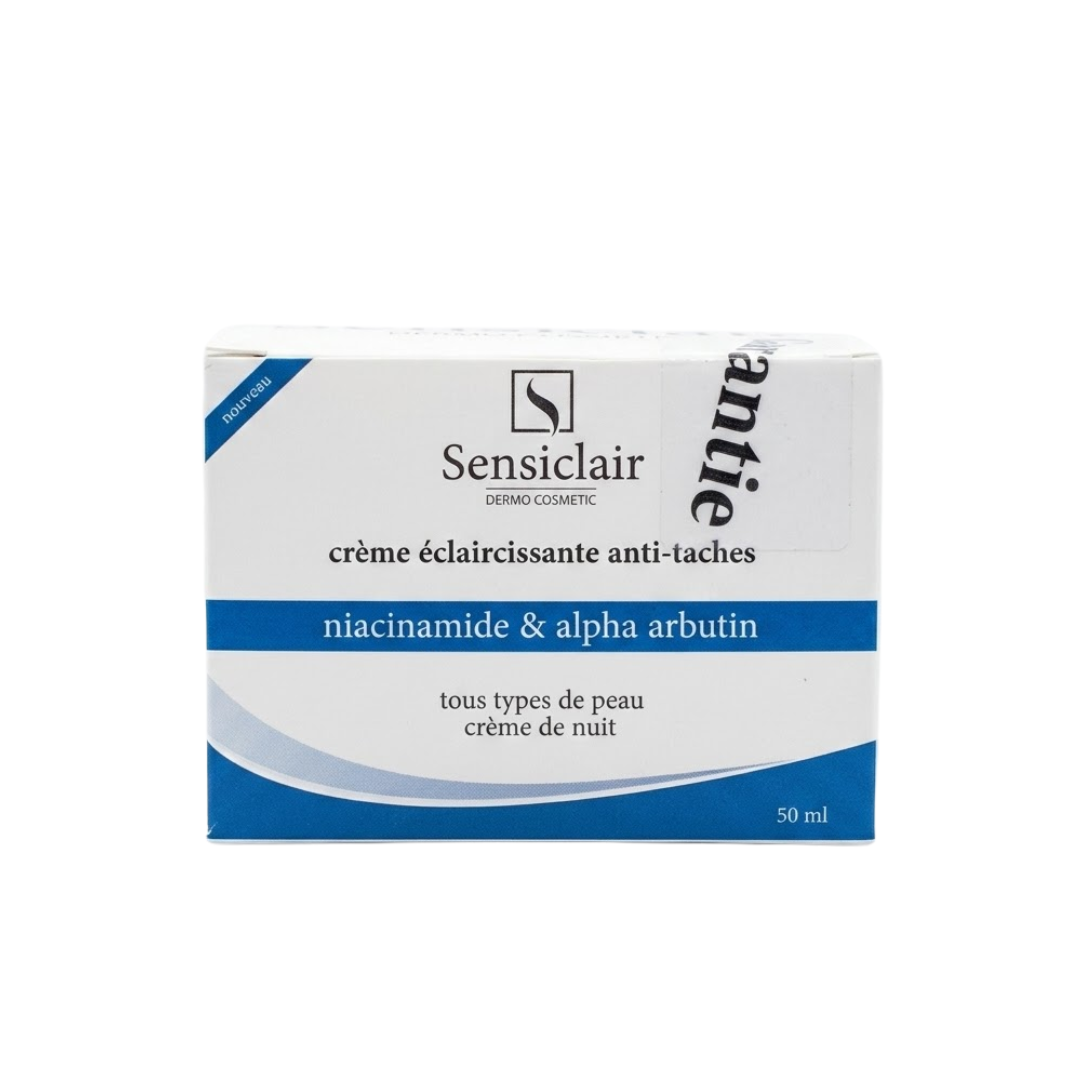 Sensiclair Creme De Nuit Eclaircissante Anti Taches 50ml