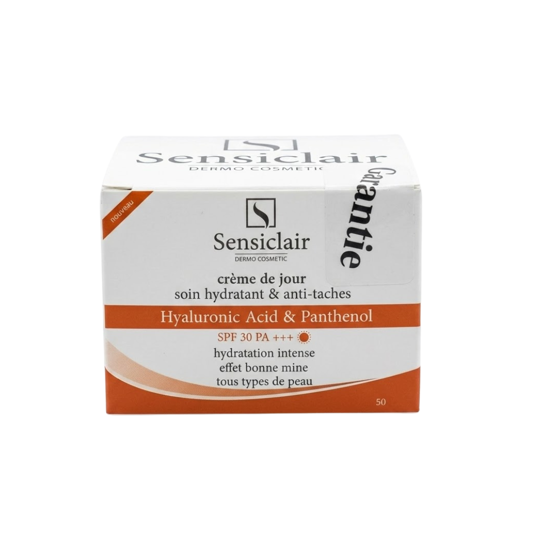 Sensiclair Creme De Jour Hydratant Anti Tache Spf30 50ml