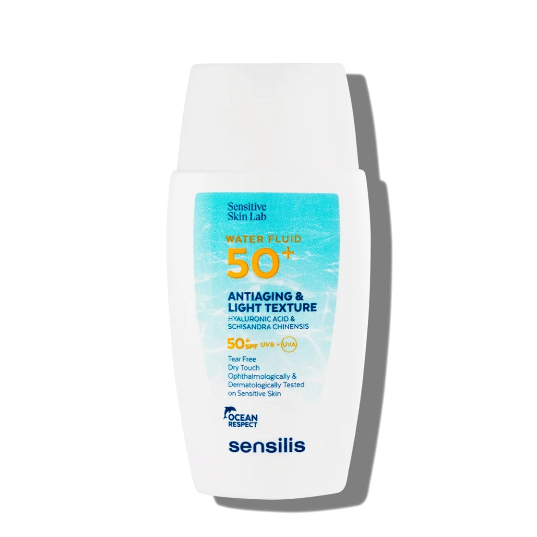 Sensilis Sun Water Fluid SPF50+ Protection Solaire Visage 40ml