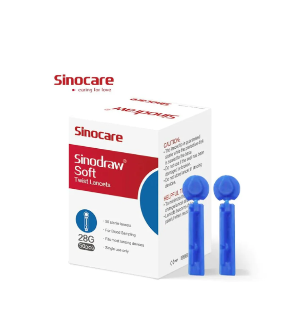Sinocare مشارط معقمة 50 قطعة