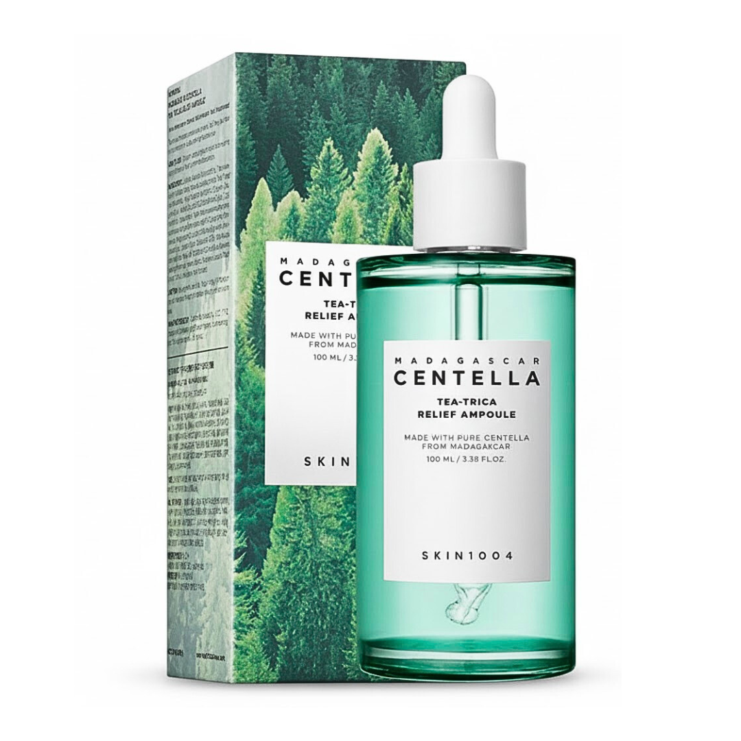 Skin 1004 Tea-Trica Relief Ampoule سيروم مهدئ ومضاد للعيوب 100 مل