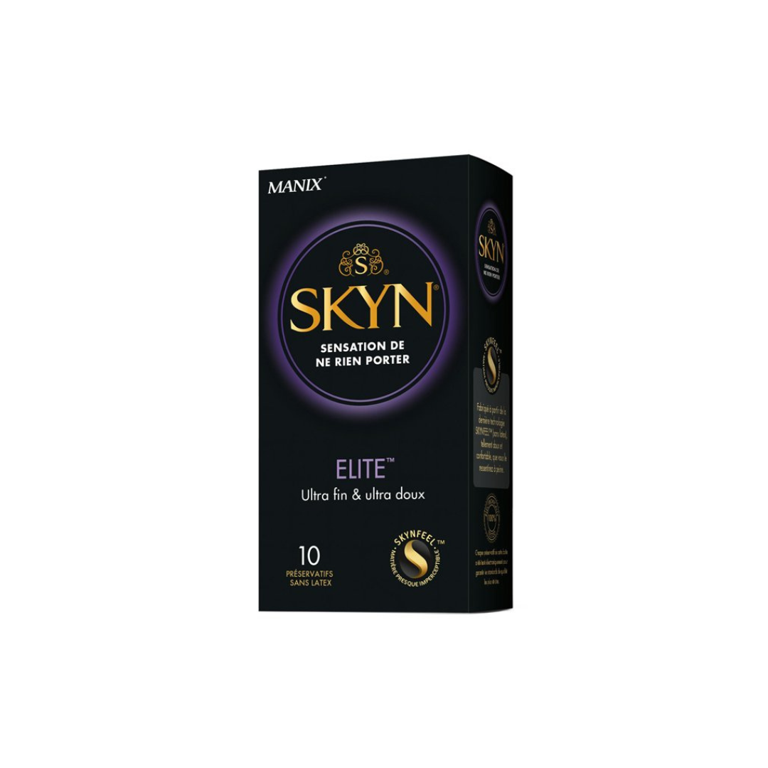 Manix Skyn Elite Préservatifs Sans Latex x10