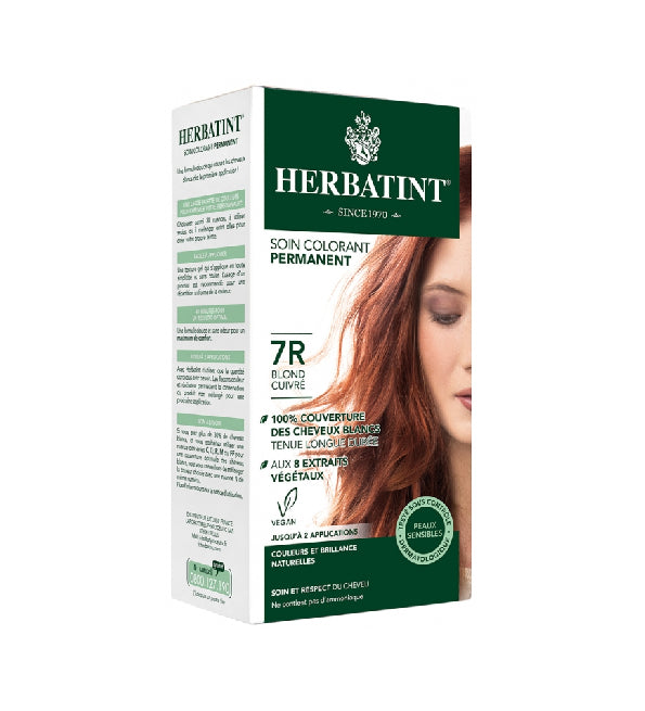 Herbatint Soin Colorant Permanent 7R Blond Cuivré