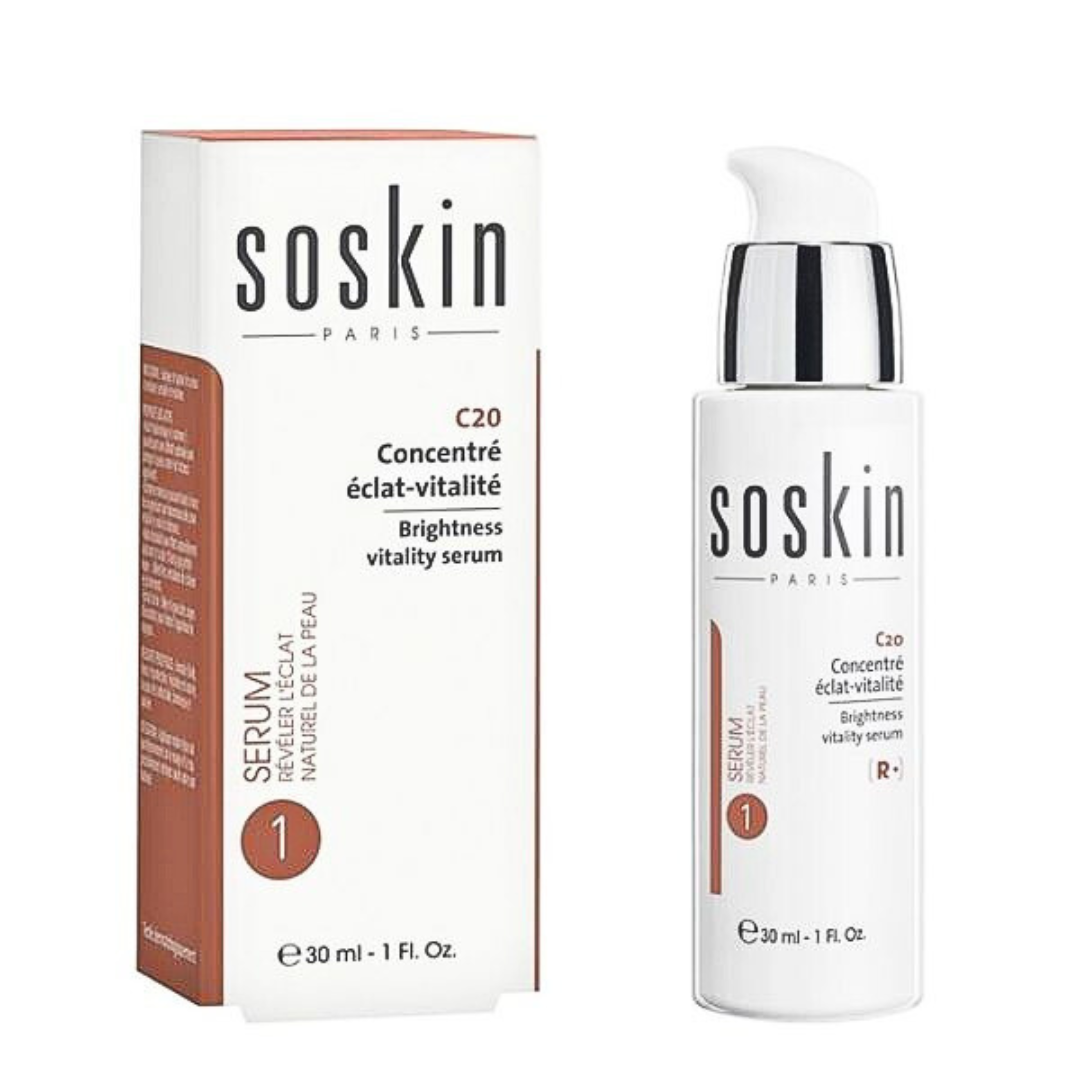 Soskin Concentré Éclat-Vitalité Anti-taches Sérum