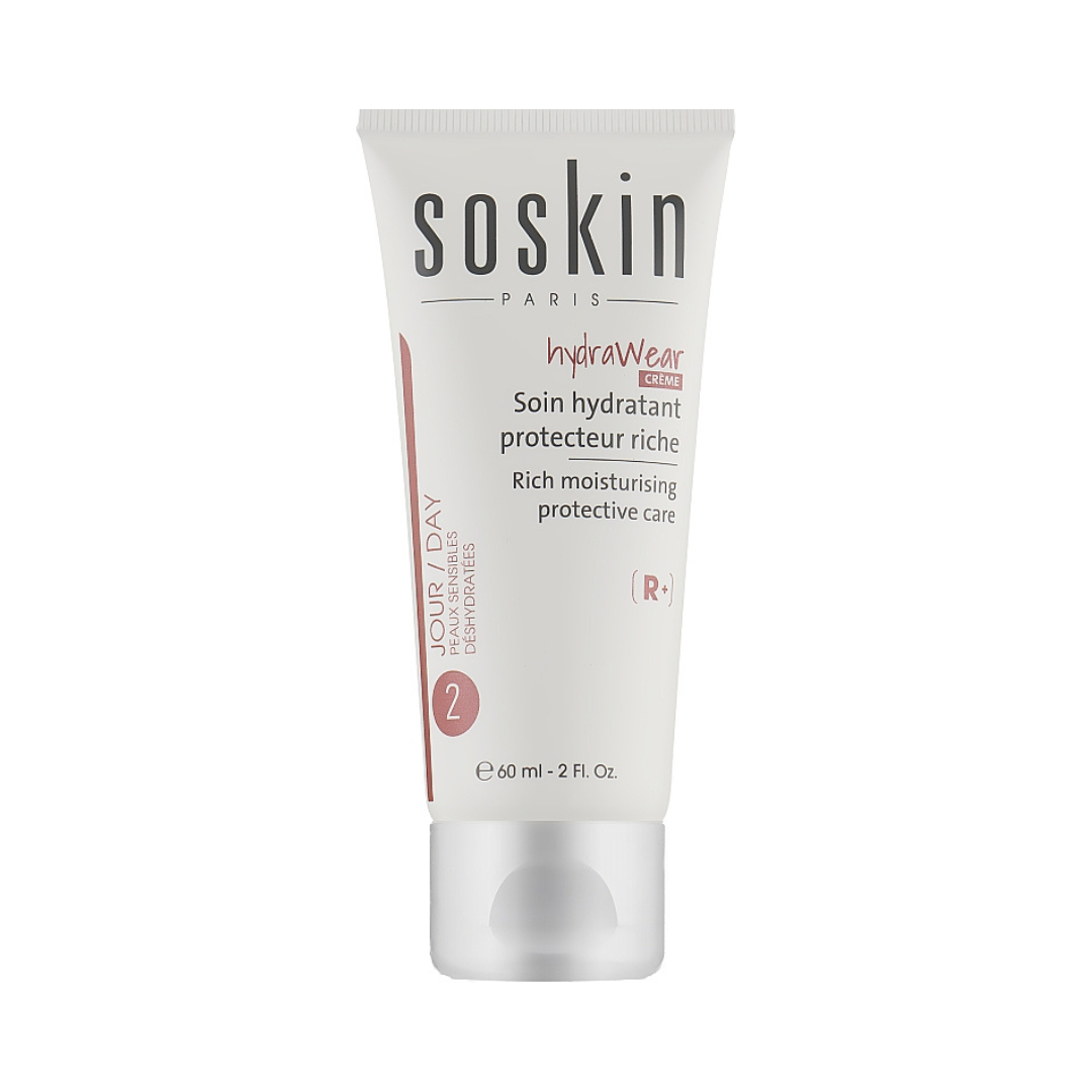 Soskin HydraWear Gel-Crème Riche soin hydratant visage 60 ml