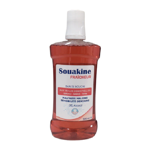 KIN Souakine Bain de Bouche Huiles Essentielles 500ml