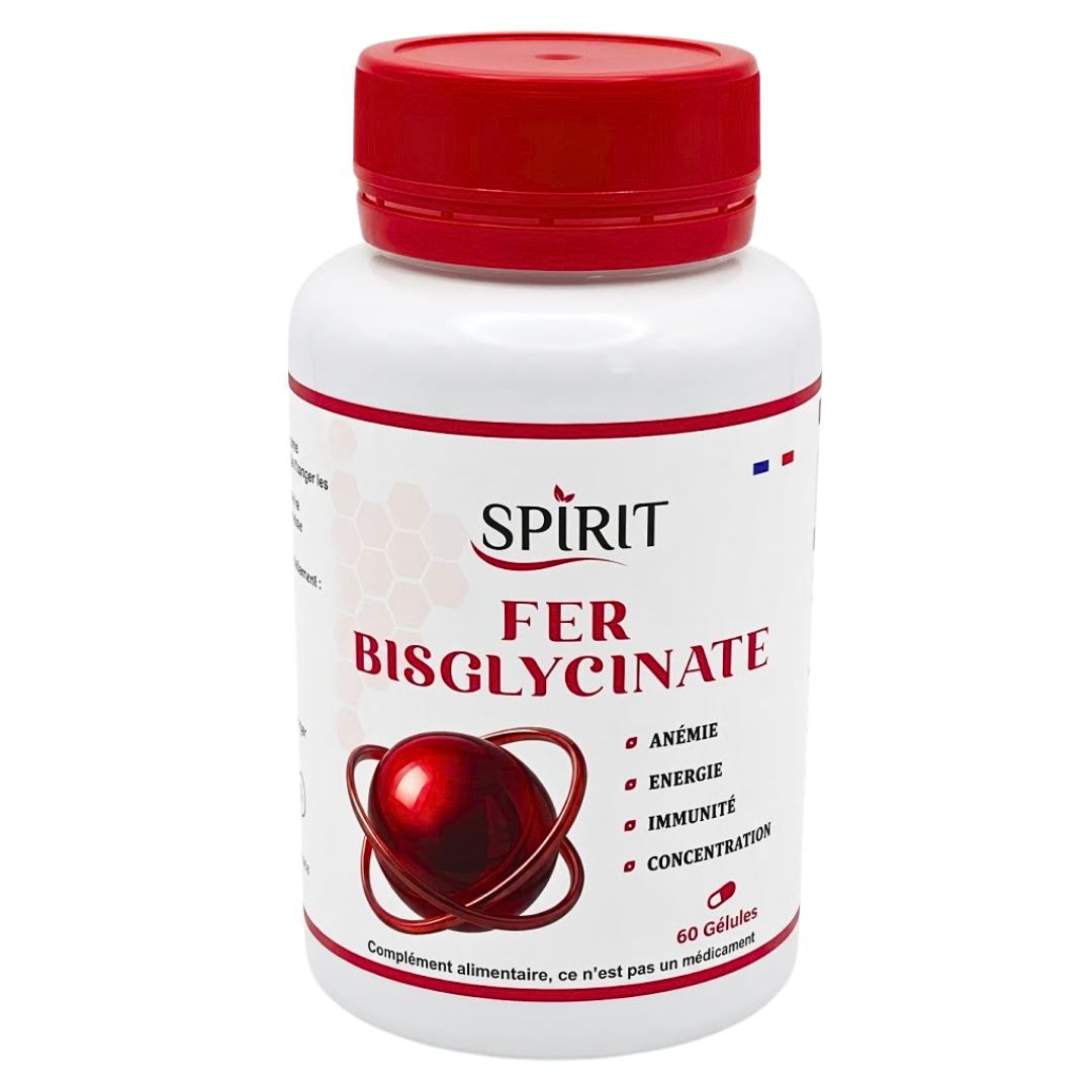 Spirit Fer Bisglycinate 60 Gélules
