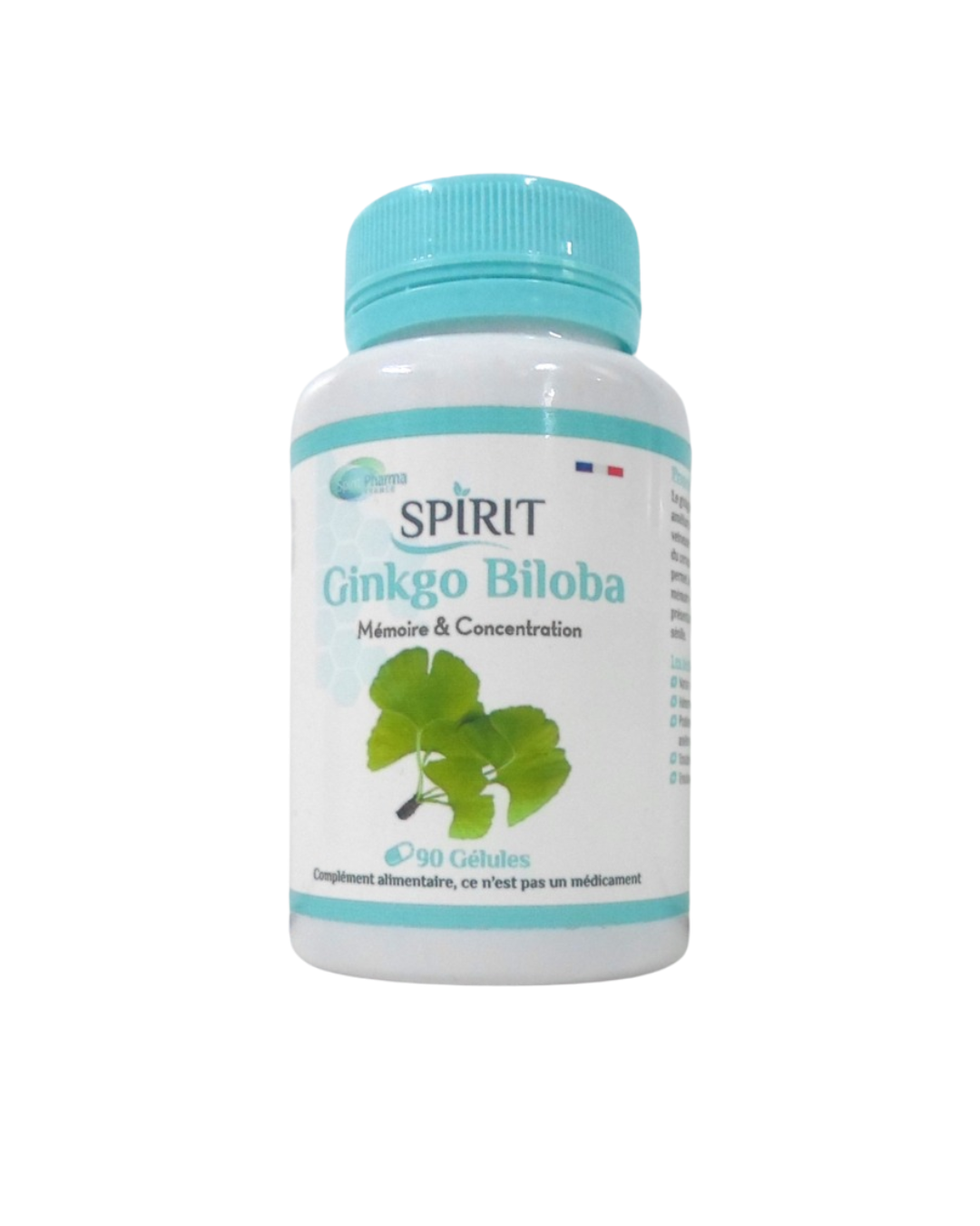 Spirit Ginkgo Biloba 90 Gélules Mémoire Concentration