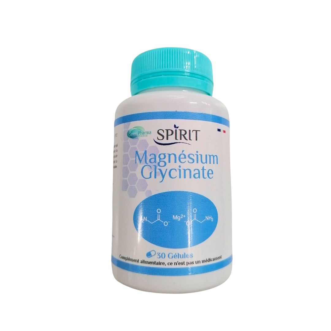 Spirit Magnésium Glycinaté 30 Gélules