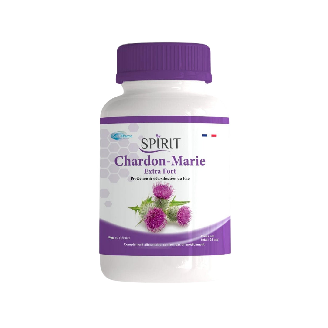 Spirit Chardon-Marie 60 Gélules Soutien Hépatique