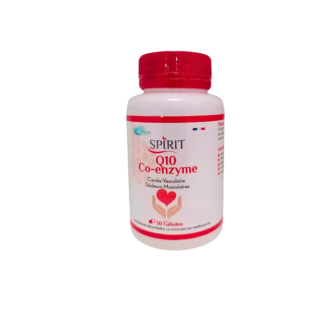 Spirit Co-Enzyme Q10 Complément Énergétique 30 Gélules