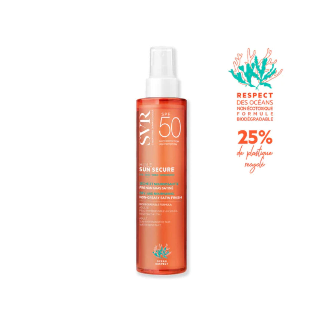 SVR Sun Secure Huile Sèche SPF50+ Corps 200ml