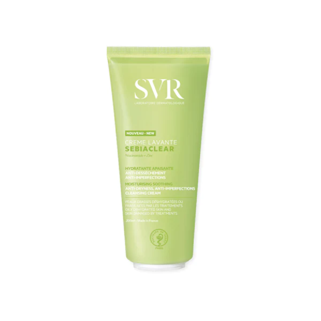 SVR Sebiaclear Crème Lavante Visage & Corps 200ml