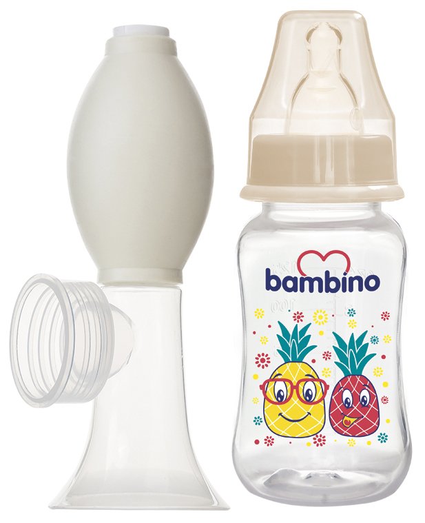 Bambino Tire-Lait Manuel avec Biberon T002