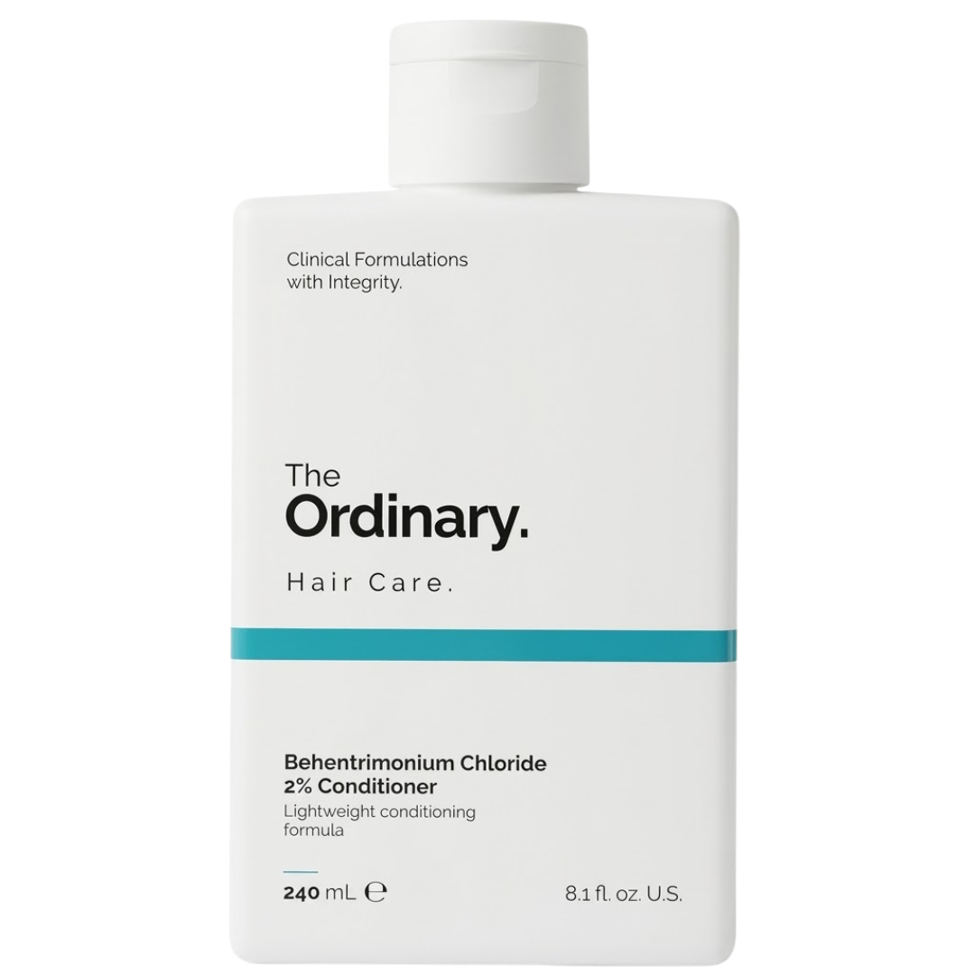 The Ordinary Behentrimonium Chloride 2% Conditioner 240 ml, flacon blanc, après-shampooing démêlant