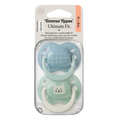 Tommee Tippee 2 Sucettes Ultimate Fit Boy 0-6mois