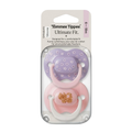 Tommee Tippee 2 Sucettes Ultimate Fit Girl 6-18mois