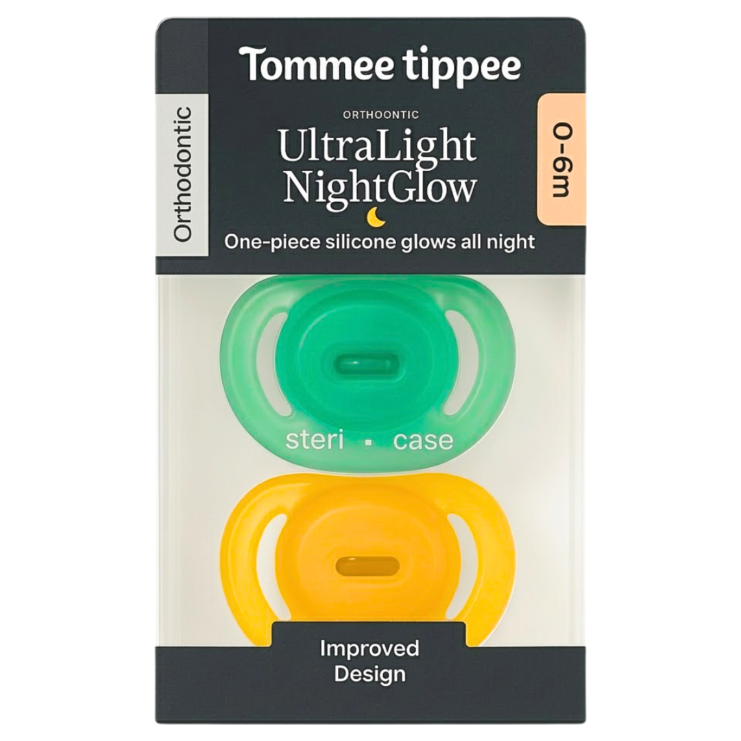 Tommee Tippee 2 Sucettes Ultra Light 0-6 Mois Fille