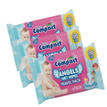 Ultra Compact Lingettes Angels  20pieces x 3 Pack