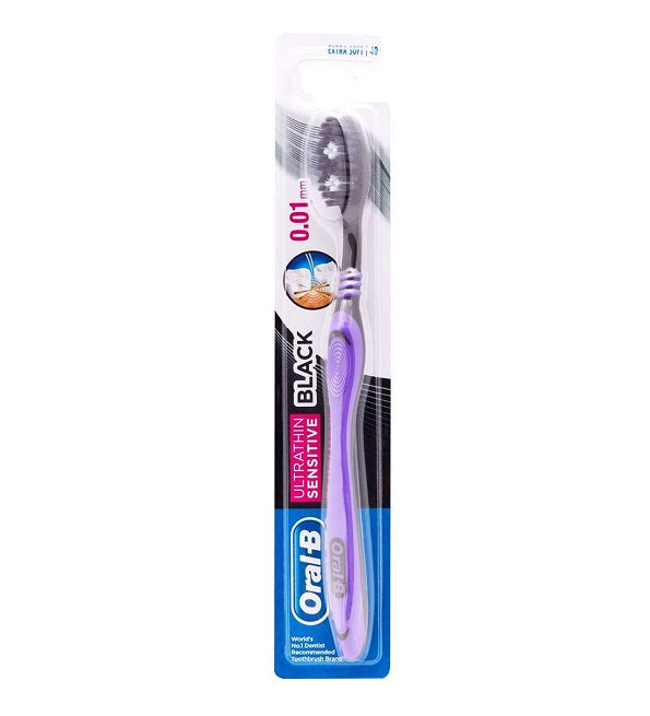 Oral-B Brosse à Dents Ultrathin Sensitive Noir