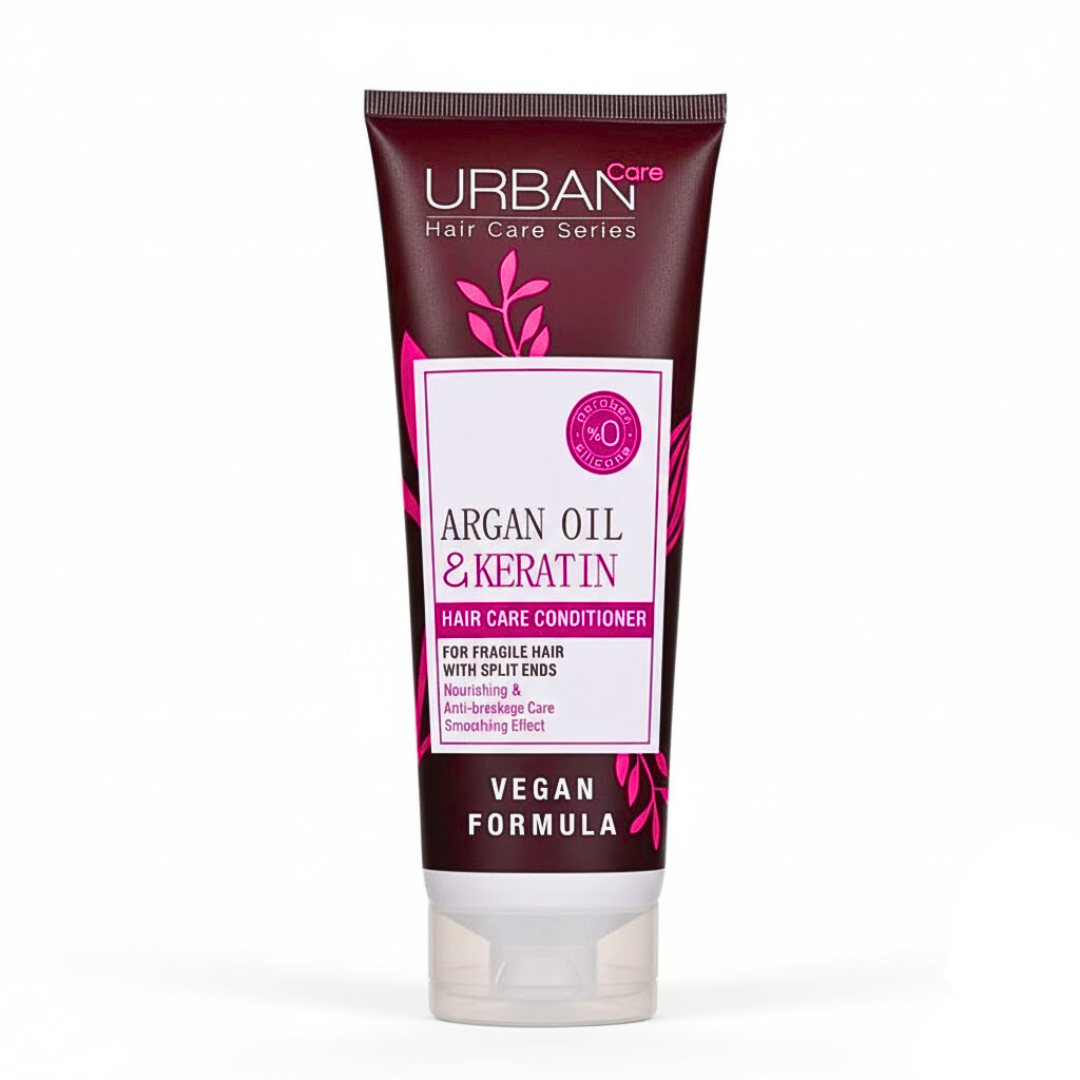 Urban Care بلسم الزيوت المغذية للشعر بزيت الأرغان والكيراتين