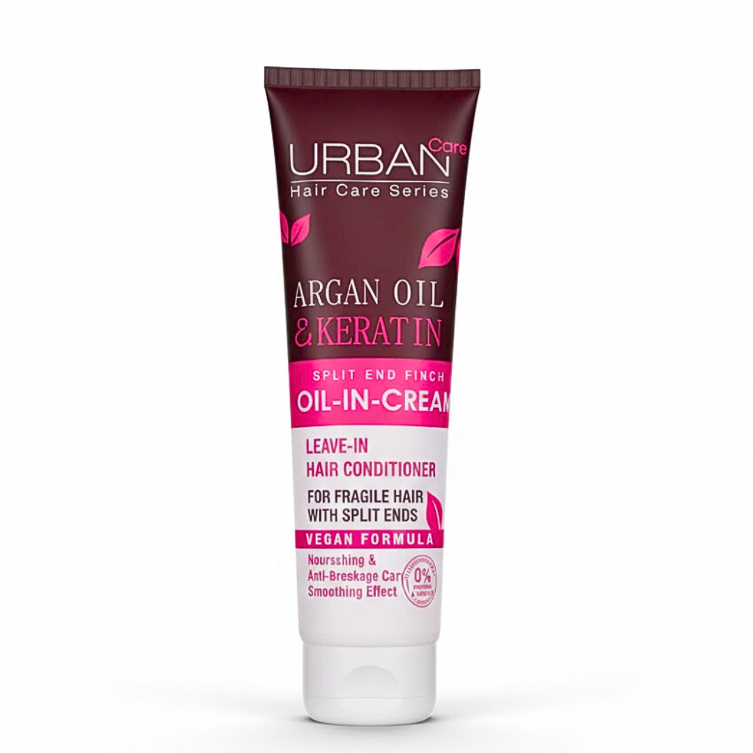 Urban Care - Huile Cream Nourrissante Argan & Kératine 150ml