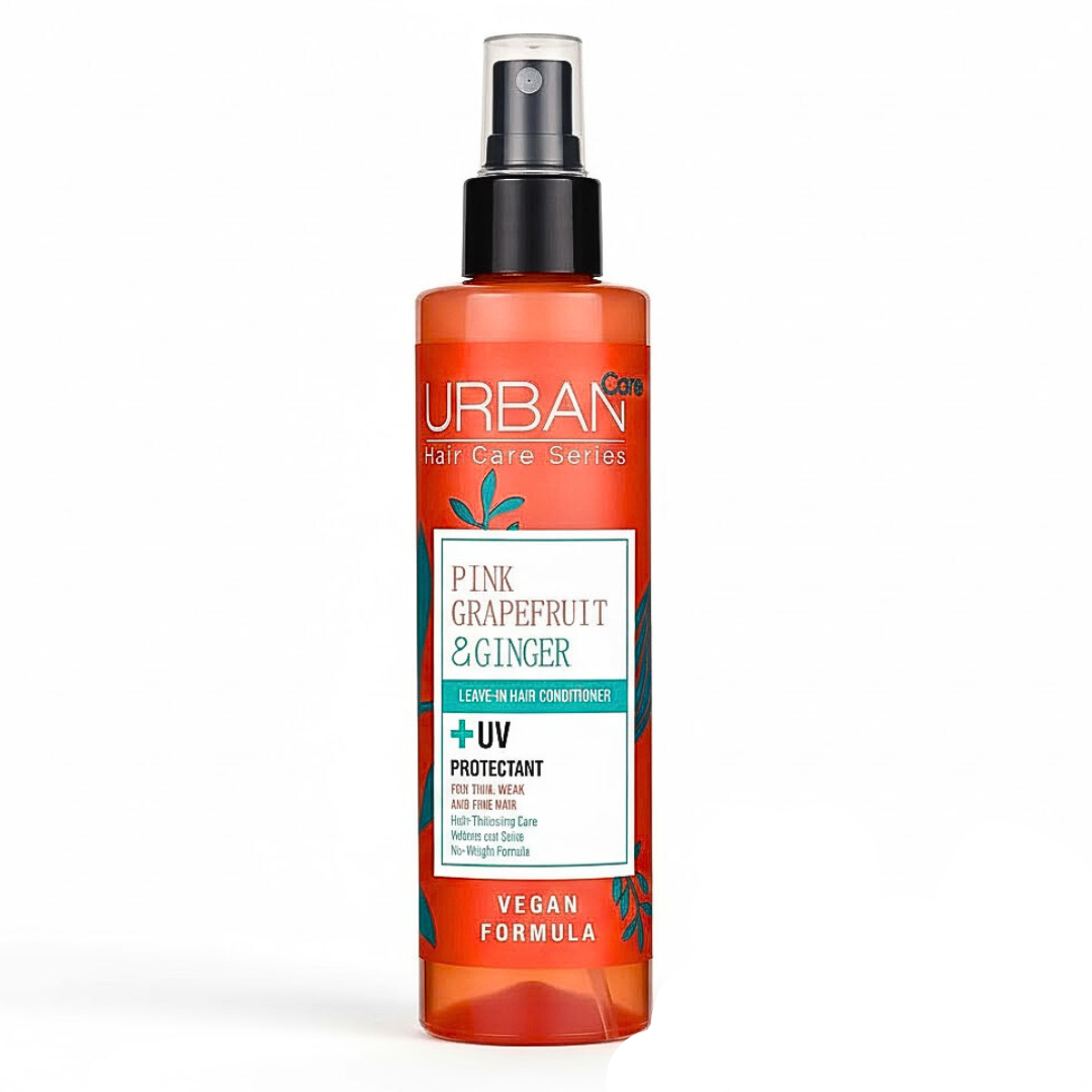 Urban Care بخاخ بلسم بالجريب فروت الوردي والزنجبيل يترك على الشعر