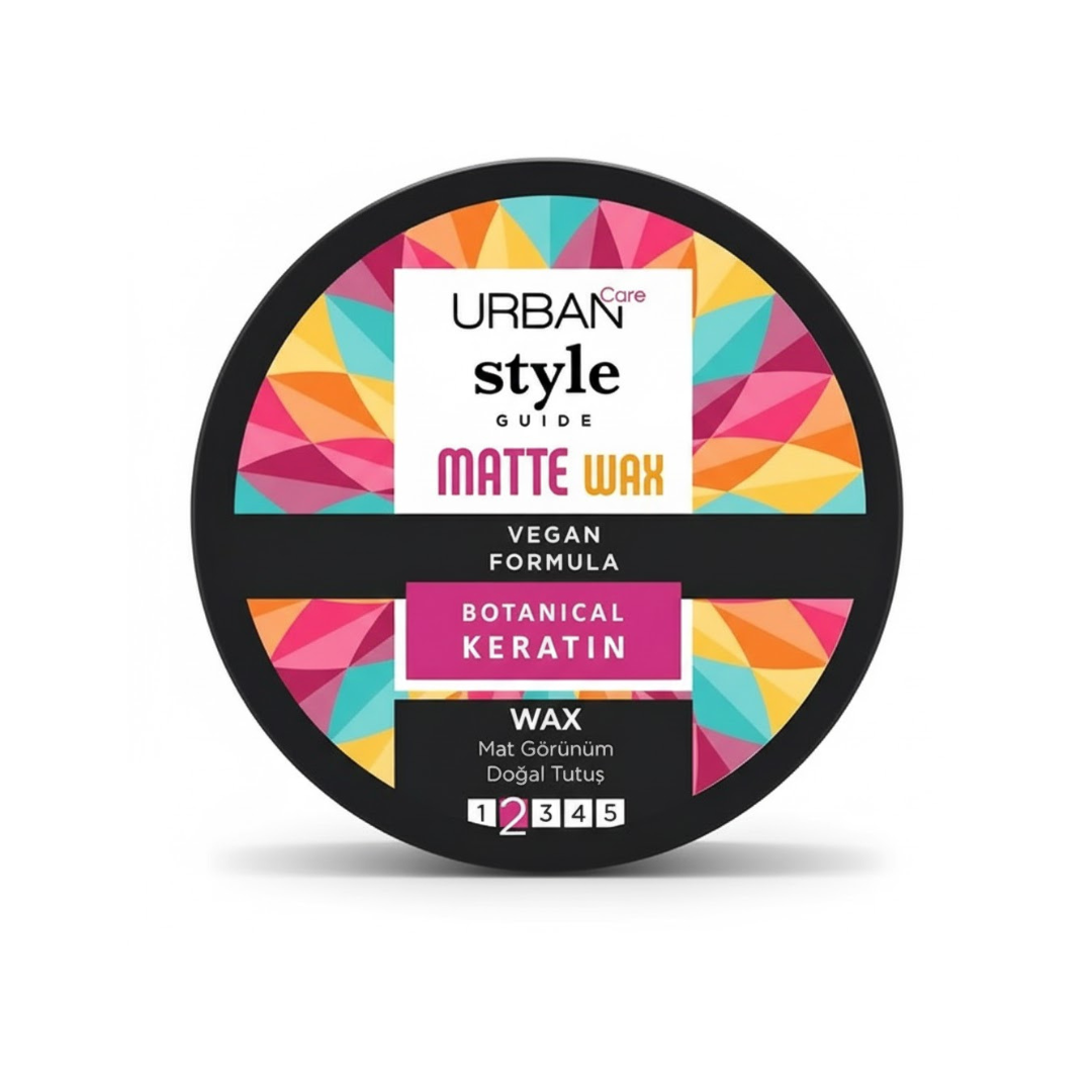 Urban Care Style Guide Matte Wax شمع تصفيف الشعر غير اللامع 100 مل