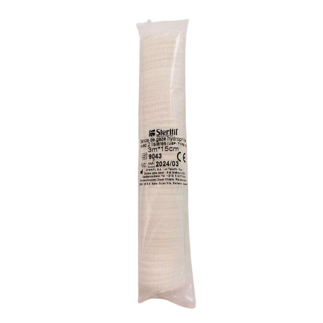 Urgo Bande de Gaze Stérile 3m x 15cm