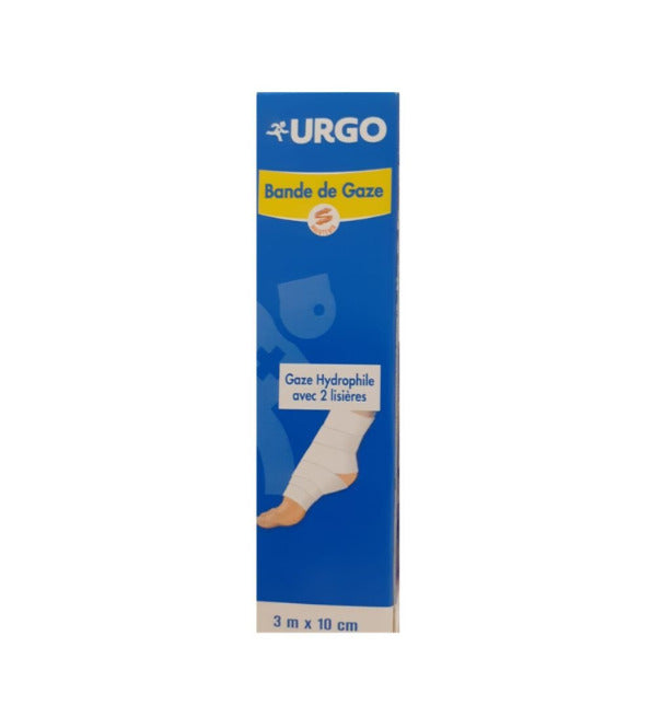 Urgo Bande De Gaze Stérile 3x10cm Pansement Plaies