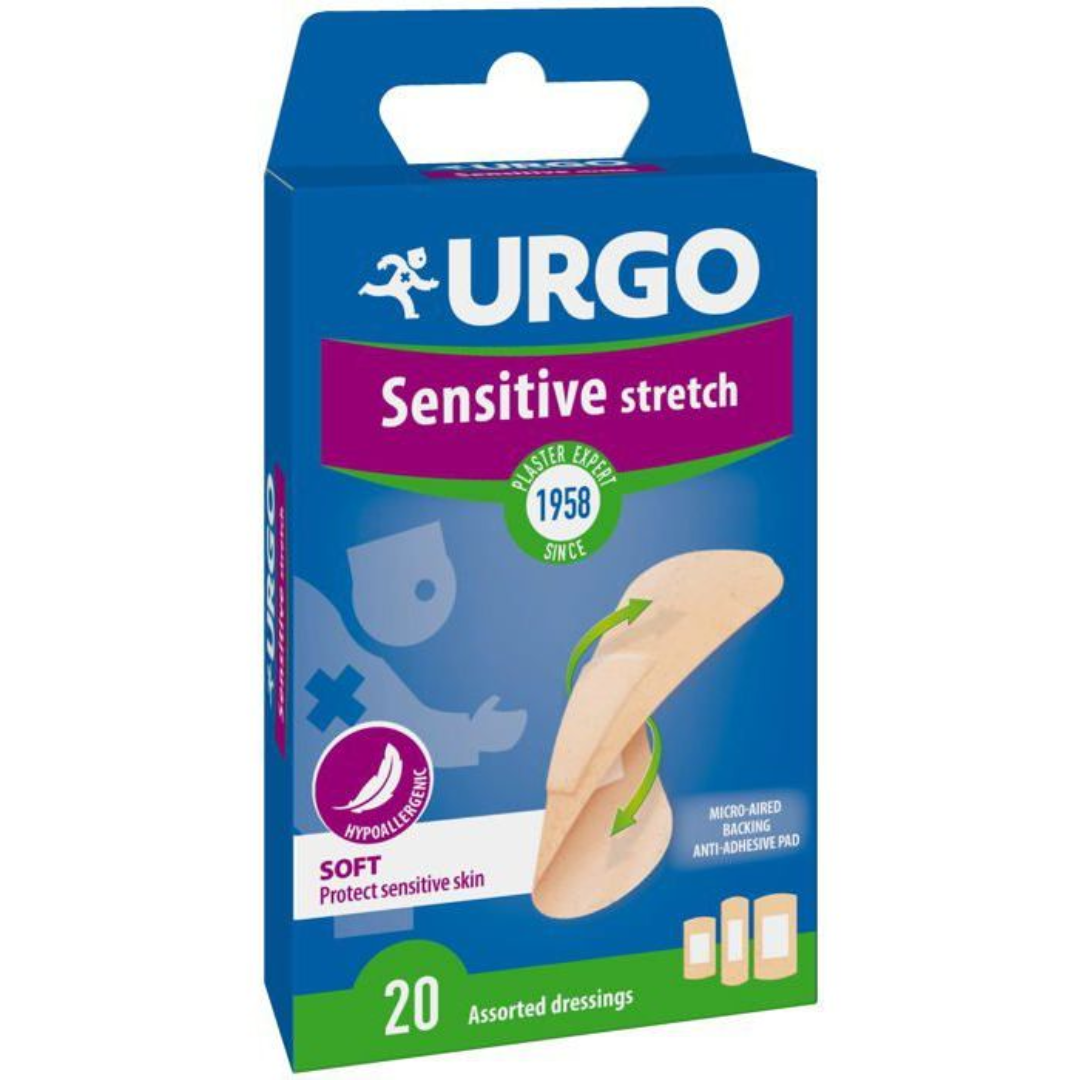 Urgo Sensitive Pansements Adhésifs Stériles 20 pcs